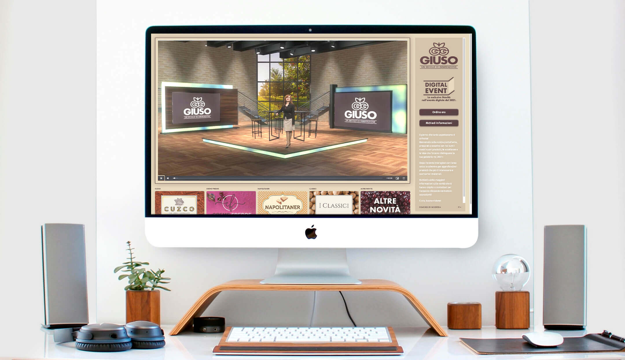 Evento online su pc