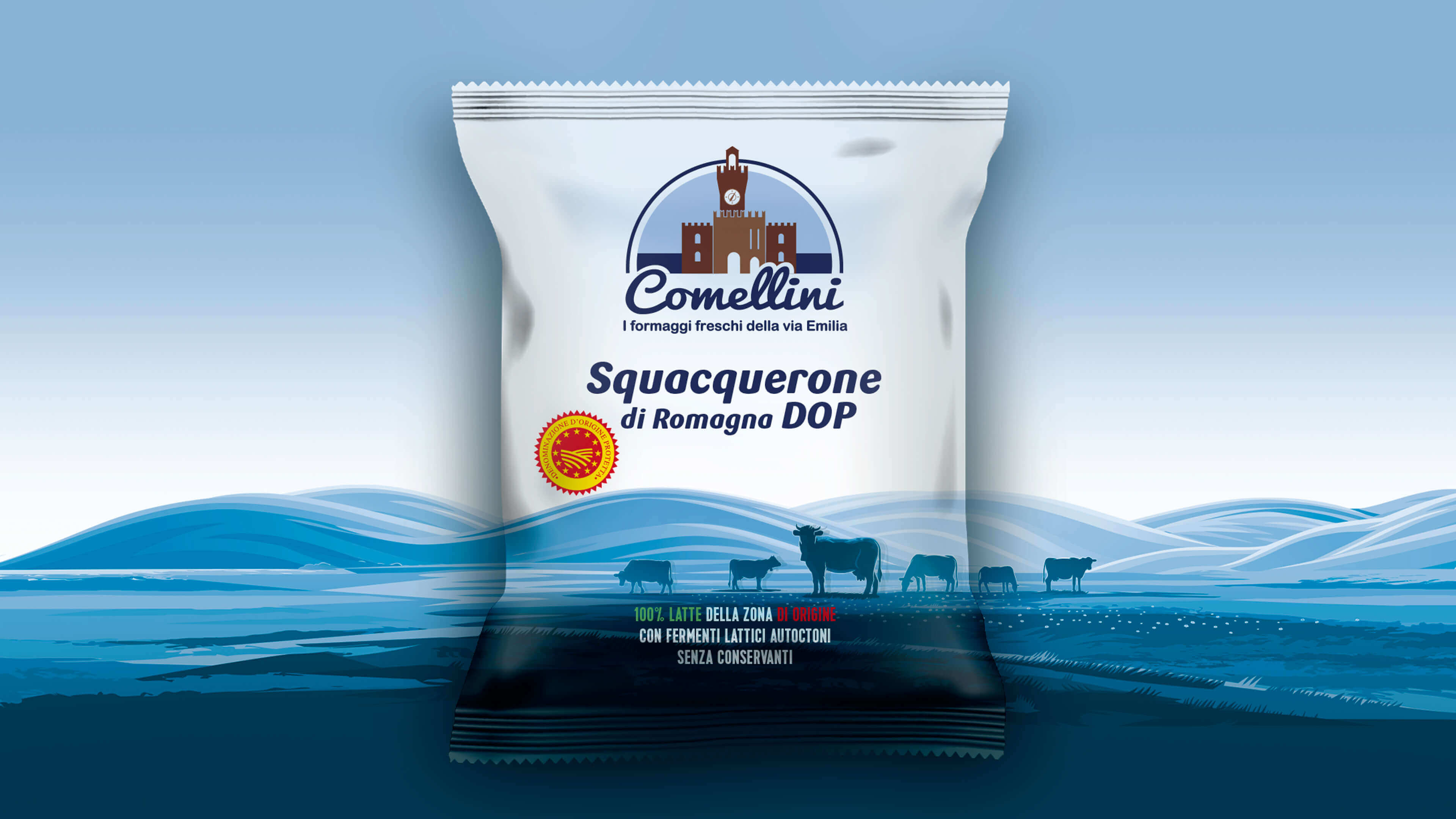 Pack Squacquerone il formaggio DOP