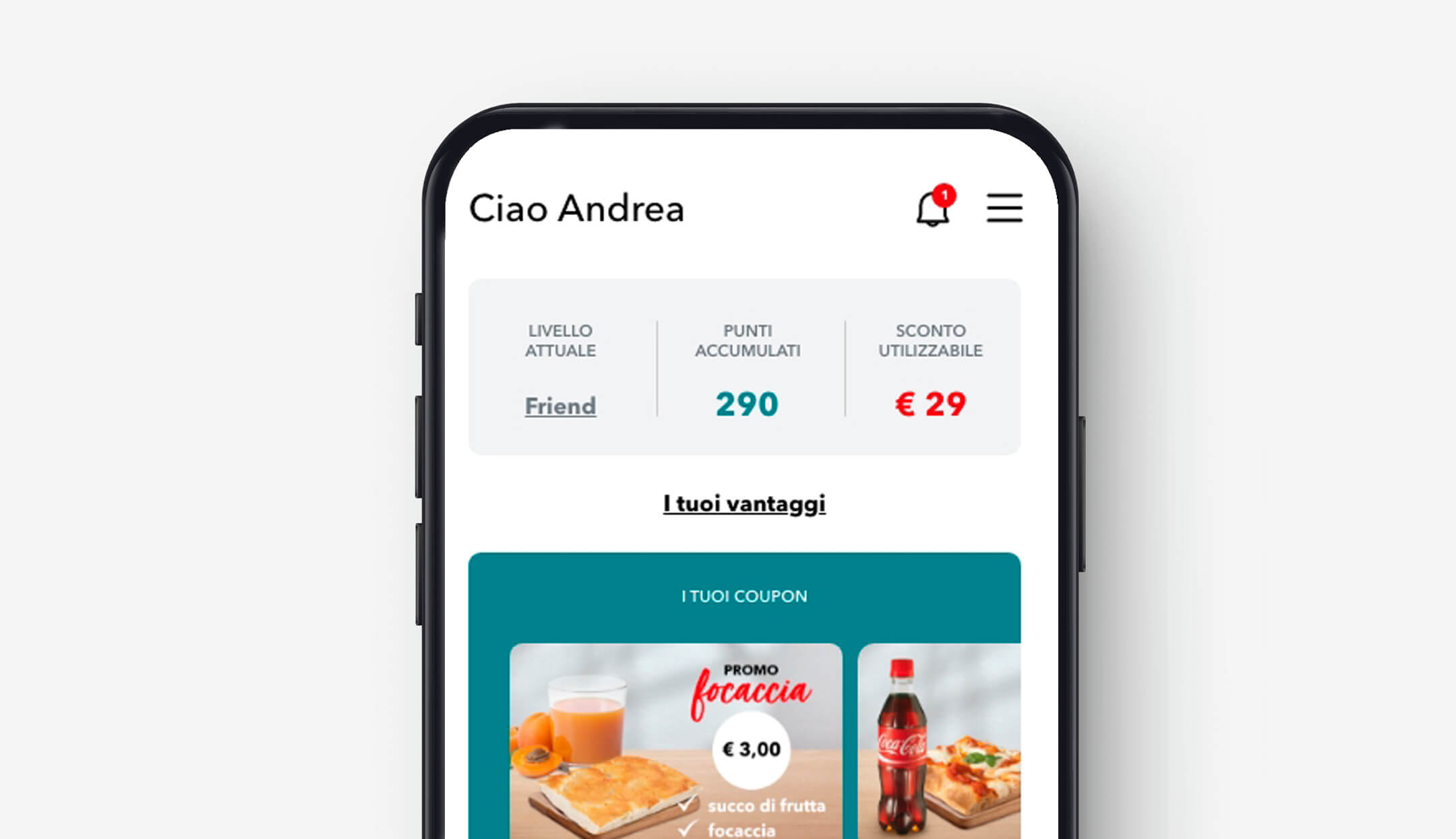 Schermata App Chef Express