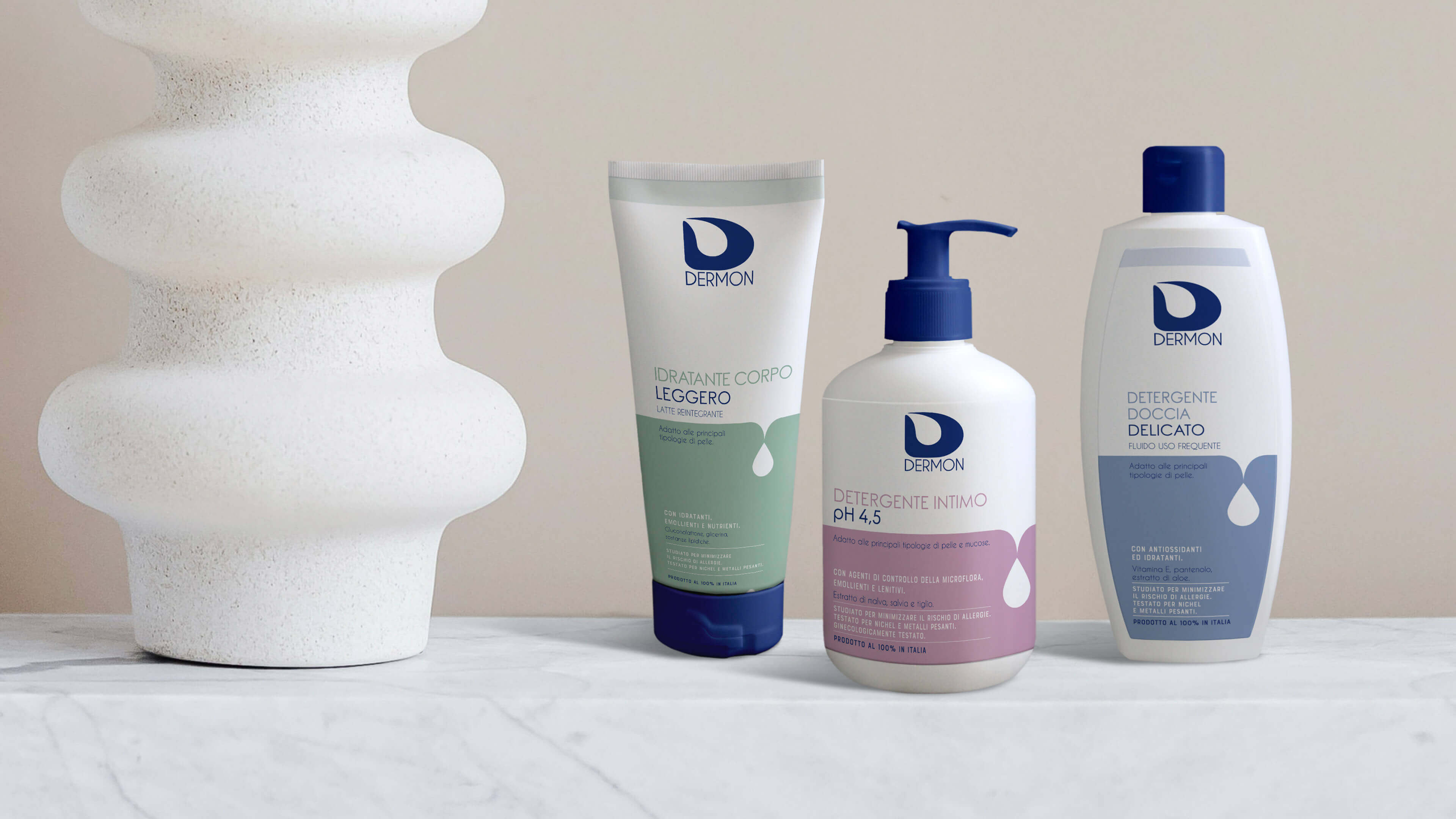 Dermon: con il nuovo design la body care cambia pelle