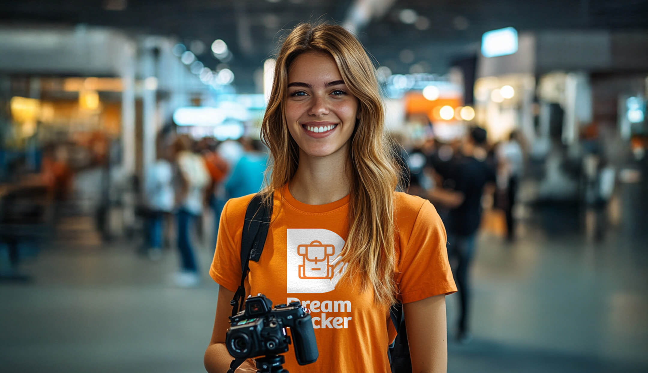 Foto di una influencer di DreamPacker