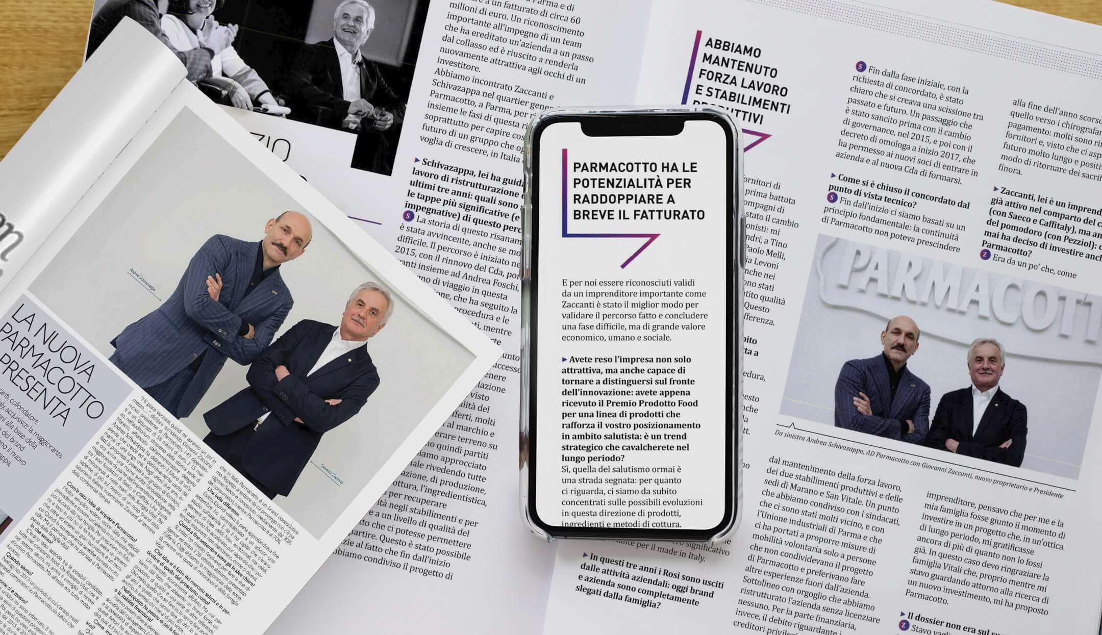 Visualizzazione articoli su stampa e digital