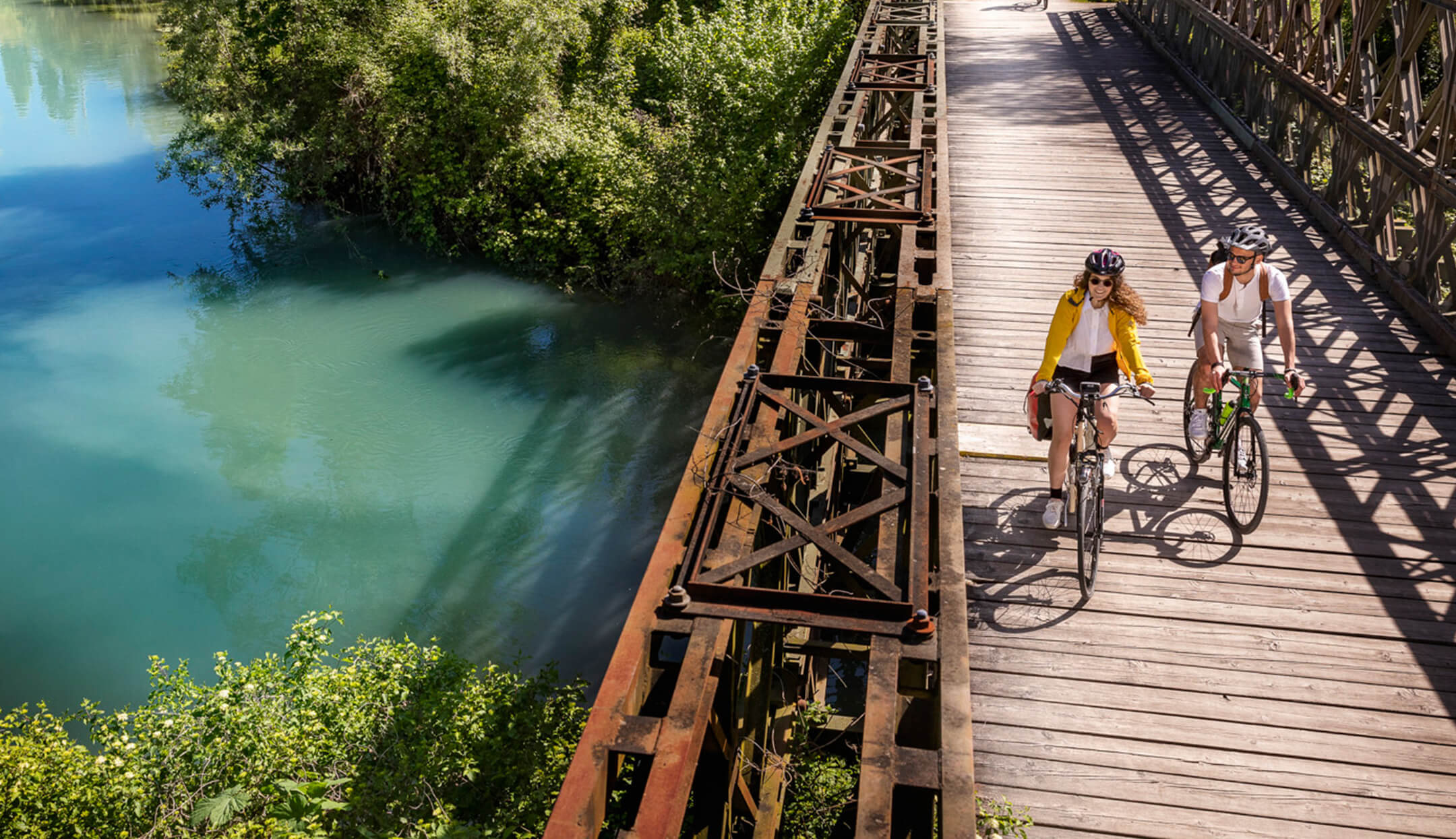 Pista ciclabile sul Mincio